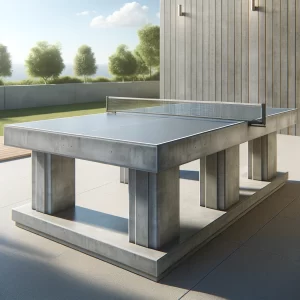 Mesa de ping pong concreto profesional
